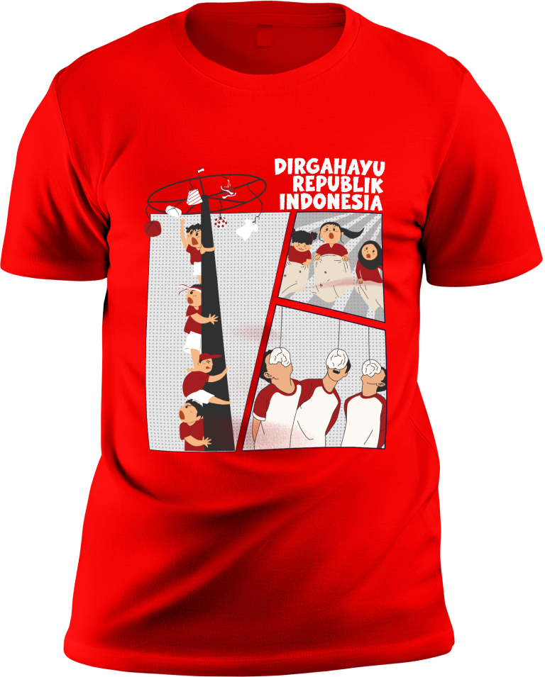 kaos 17 agustus murah