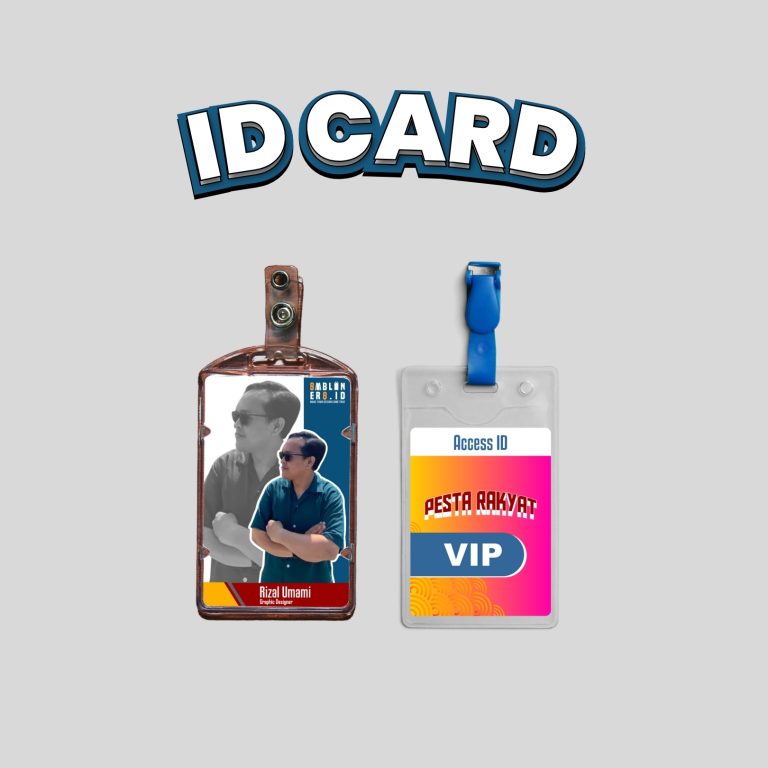 harga pembuatan id card custom