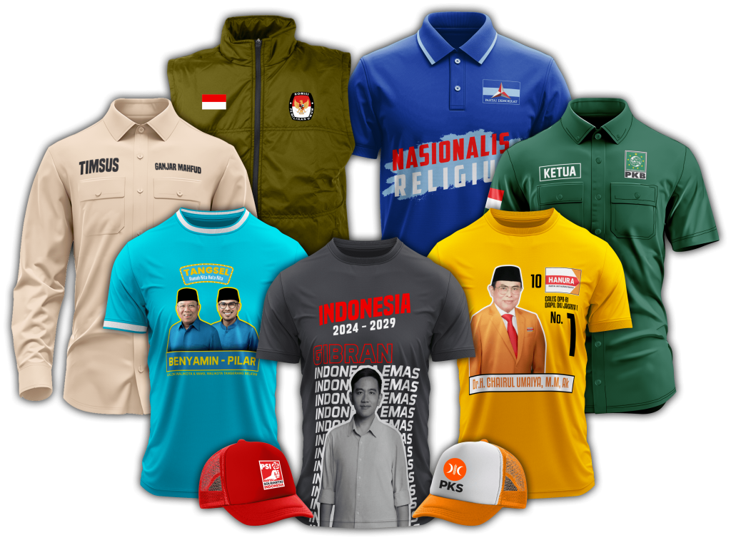 harga kaos partai untuk kampanye