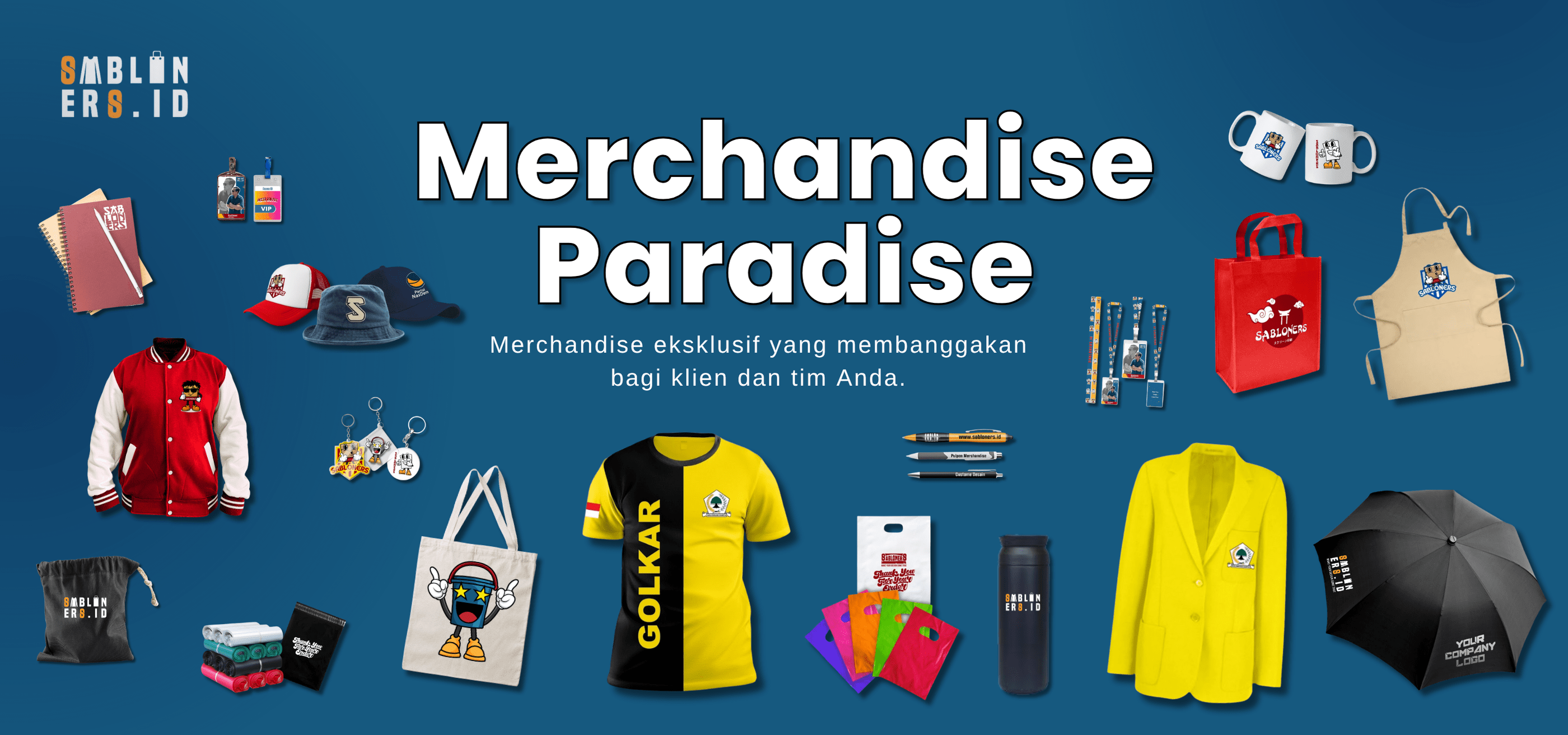 vendor merchandise perusahaan terdekat