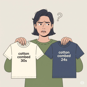 bedanya cotton combed 24s dan 30s