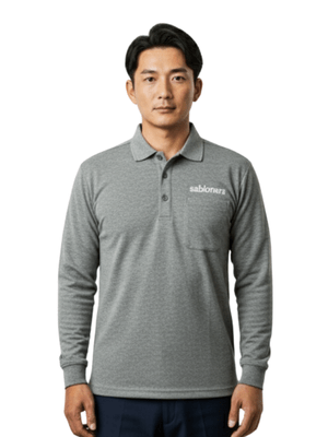 polo shirt lengan panjang
