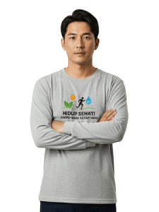 sablon kaos panjang