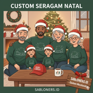 custom seragam natal