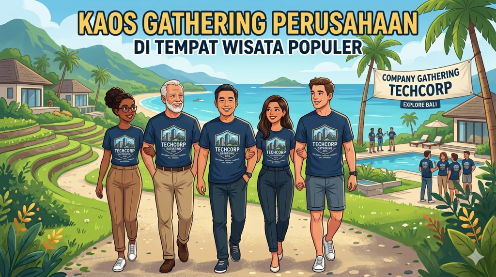 kaos gathering perusahaan