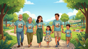 kaos family gathering keren