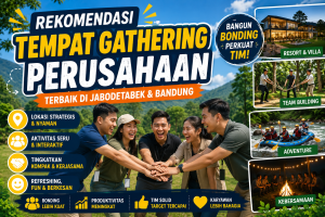 rekomendasi tempat gathering perusahaan di jabodetabek