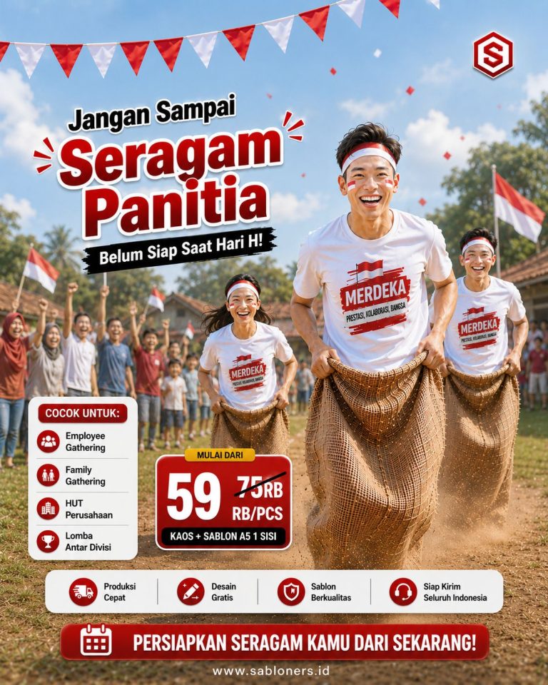 vendor kaos 17 agustusan murah di jakarta