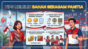 tips memilih bahan seragam panitia