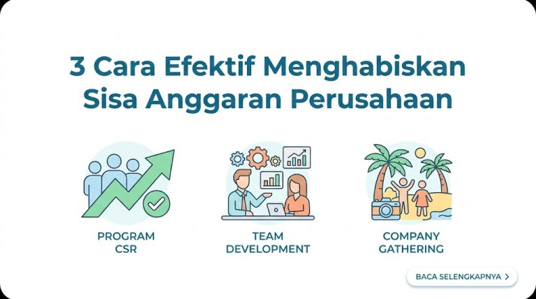 cara menghabiskan sisa anggaran perusahaan dengan efektif dan efisien