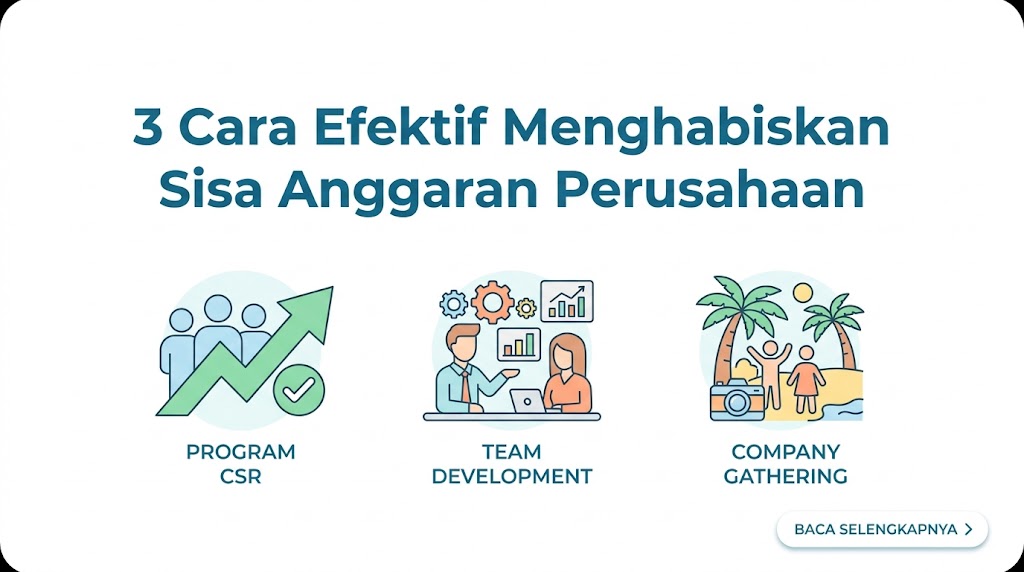 cara menghabiskan sisa anggaran perusahaan dengan efektif dan efisien