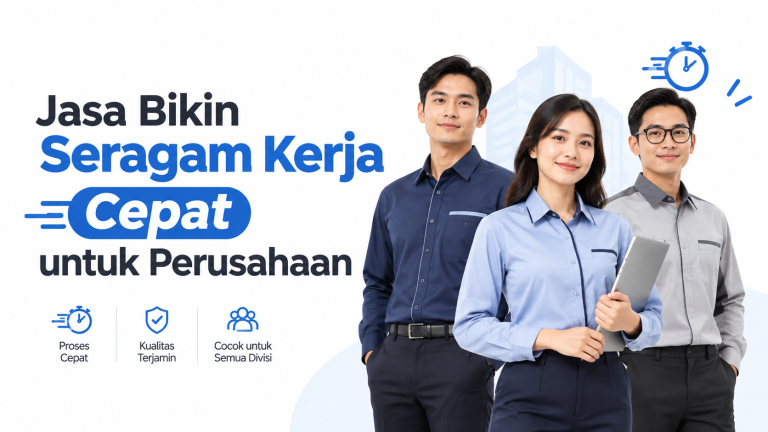 Jasa Bikin Seragam Kerja Cepat untuk Perusahaan