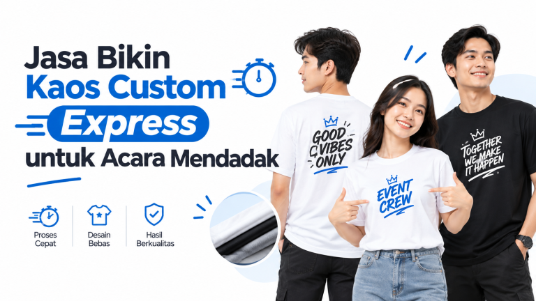 jasa bikin kaos custom express